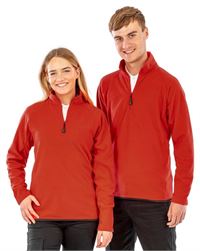 MICROPILE RICICLATO CON MEZZA ZIP
